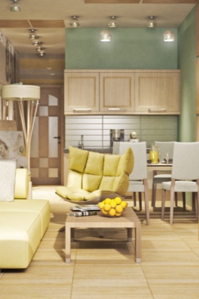 Conception d'un studio d'une superficie de 23 m². m