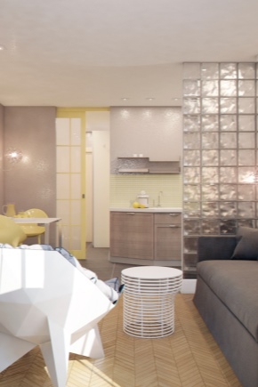 Conception d'un studio d'une superficie de 28 m². m.