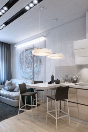 Conception d'un studio d'une superficie de 31 à 35 m². m.