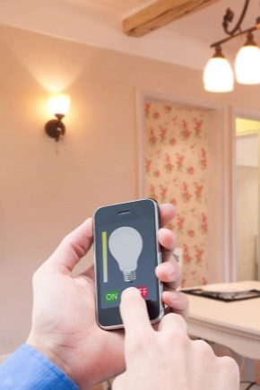 Éclairage sans fil dans l'appartement
