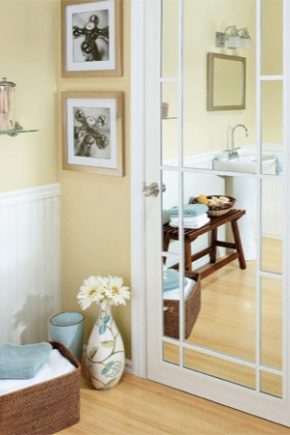 Portes intérieures avec miroir : style et fonctionnalité