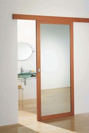 Portes coulissantes à la salle de bain