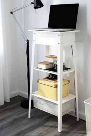 Biurka na laptopa Ikea: projekt i funkcje