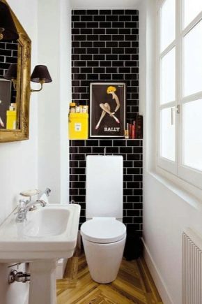 Carrelage dans les toilettes : idées déco