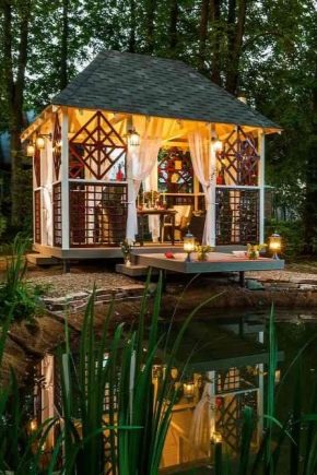 Comment faire un gazebo de vos propres mains?