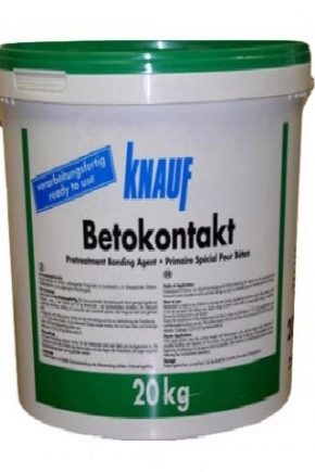 Zużycie podkładu Knauf Betokontakt na 1 m2