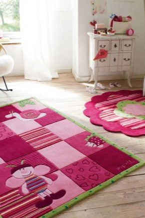 Dywany dziecięce Ikea: modele i ich cechy