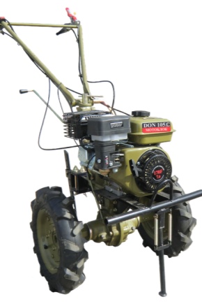 Motoblocks Don: cechy i odmiany