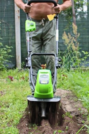 Caractéristiques des cultivateurs Greenworks