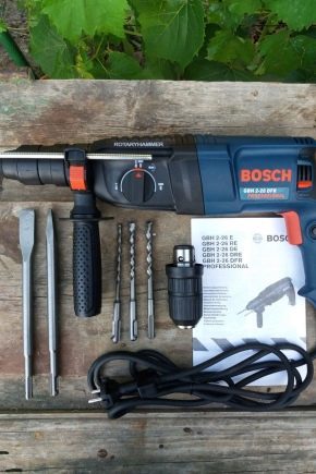 Perforatory Bosch: opis, rodzaje i naprawa