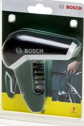 Caractéristique des tournevis Bosch