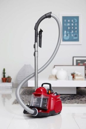 Aspirateurs Electrolux avec un conteneur pour collecter la poussière