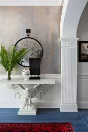 Pilastres en design d'intérieur