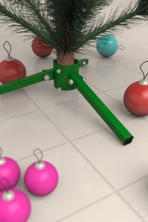 Types de traverses pour un sapin de Noël