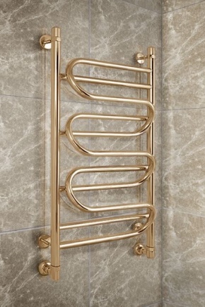 Porte-serviettes en laiton pour salle de bain