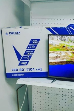 Wszystko o telewizorach DEXP