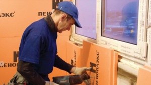 Izolacja loggii za pomocą penoplex