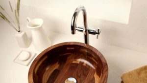 Éviers en bois : caractéristiques et instructions de fabrication étape par étape
