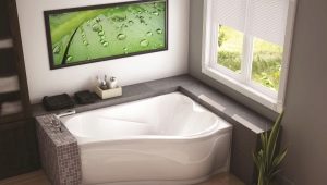 Baignoires en acrylique: types et règles de sélection