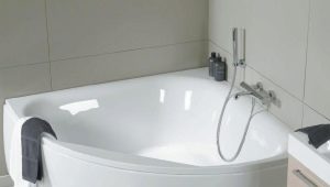 Caractéristiques des baignoires asymétriques en acrylique d'angle