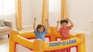 Charakterystyka i cechy trampolin Intex