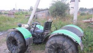Pojazd terenowy z ciągnika jednoosiowego: cechy konstrukcyjne i produkcja