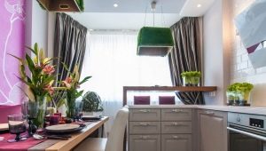 Options de conception pour une petite cuisine avec balcon