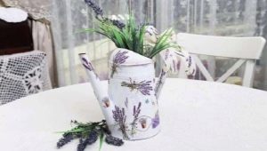 Konewka do decoupage: ciekawe pomysły