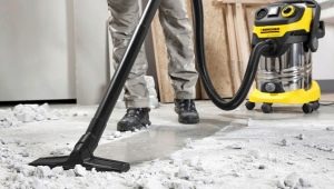 Odkurzacze budowlane Karcher: skład, doradztwo w doborze i eksploatacji