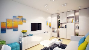 Projekt mieszkania 2 pokojowego o powierzchni 60 m2 m: pomysły projektowe