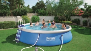 Piscines gonflables Bestway : caractéristiques, avantages et inconvénients, assortiment