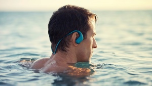 Écouteurs sans fil pour nager dans la piscine