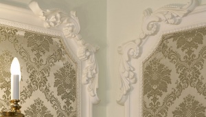 Sztukateria ścienna we wnętrzu