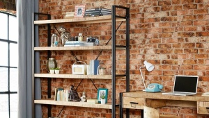 Opis i wybór regałów w stylu loft