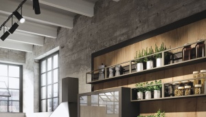 Wszystko o półkach w stylu loft