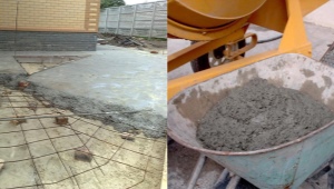 Proporcje betonu dla obszaru niewidomego