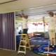 Installation de la porte accordéon