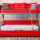 Sofa rozkładana w łóżko piętrowe