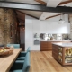 Przegląd kolorystyki kuchni w stylu loft