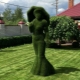 Topiary ze sztucznej trawy: odmiany, zalecenia dotyczące tworzenia