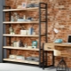 Opis i wybór regałów w stylu loft